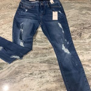 Judy Blue double distressed jeans